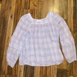 XL sheer Lauren Conrad blouse